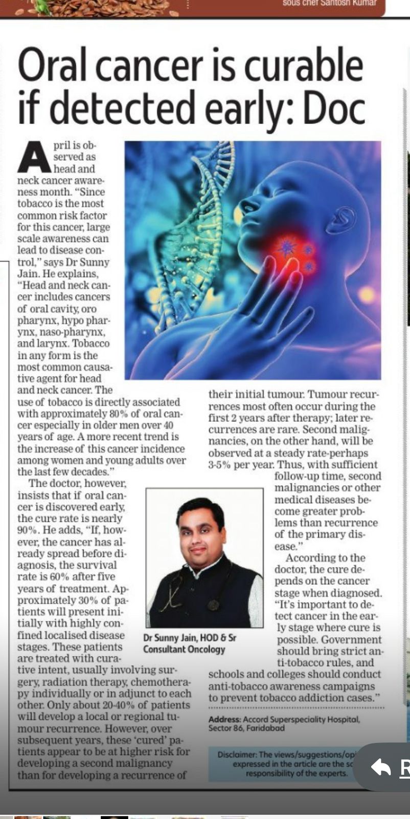 Cancer Clinic in Punjabi Bagh